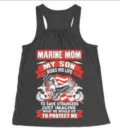 Marine Mom Son