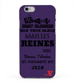 Coque IP6 Princesses JUIN V