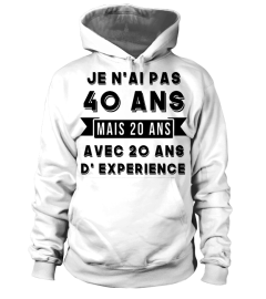 je n'ai pas 40 ans