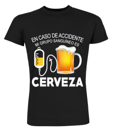 MI GRUPO SANGUÍNEO ES CERVEZA