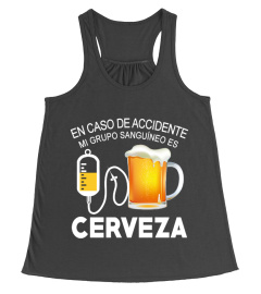 MI GRUPO SANGUÍNEO ES CERVEZA