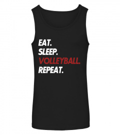 Eat Sleep Volleyball Repeat.
