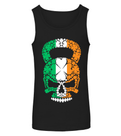 St Patricks Day Skull Kettlebell