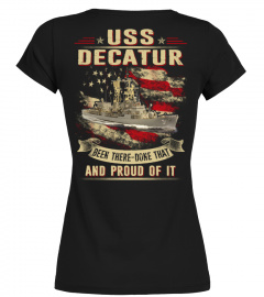 USS Decatur (DD-936/DDG-31)  Hoodie