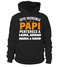 ESTE INCREÍBLE PAPI PERTENECE A CAMISETA PERSONALIZADA