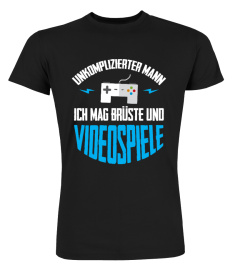 Gamer Shirt - Ich mag Brüste