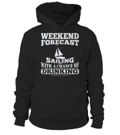 WEEKEND FORECAST SAILING T SHIRTS