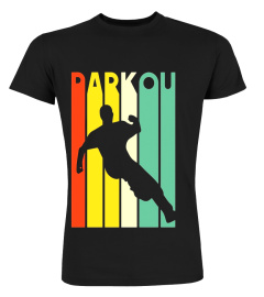 Retro Style Parkour Vintage Urban Free Running T-Shirt