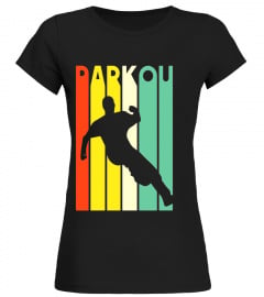 Retro Style Parkour Vintage Urban Free Running T-Shirt