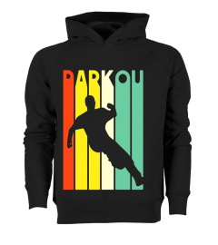 Retro Style Parkour Vintage Urban Free Running T-Shirt