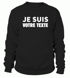 JE SUIS CHARLIE (PERSONNALISABLE)