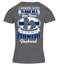 God sent me a Finnish Husband Shirt