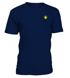 T-shirt Cœur stylise jaune