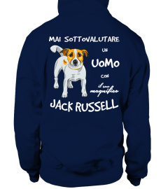 Doppia Stampa  UOMO con JACK RUSSELL