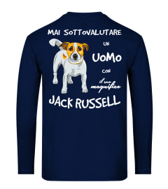 Doppia Stampa  UOMO con JACK RUSSELL