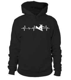 Snowboarder Heartbeat T-Shirt