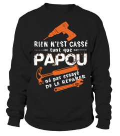 RIEN N'EST CASSÉ TANT QUE PAPOU...