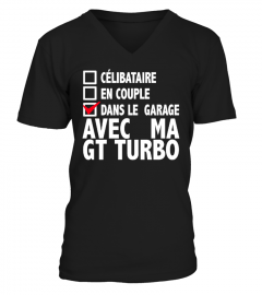 Célibataire, en couple, dans le garage avec ma GT TURBO | Cadeau T-Collector®