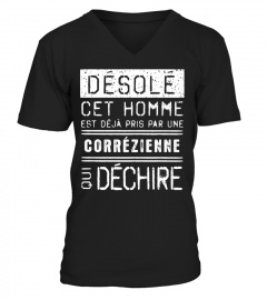 T-shirt Désolé Corrézienne