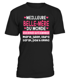 Meilleure Belle-Mère du monde TSHIRT PERSONNALISÉ