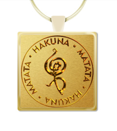 Necklace Bijou hakuna matata