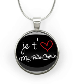 Pendentif Je T'aime Personnalisable