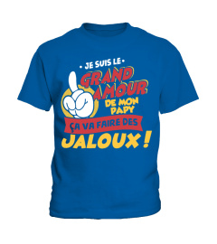 Body/T-Shirt Je suis le grand amour de mon Papy ça va faire des jaloux | Cadeau T-Collector®