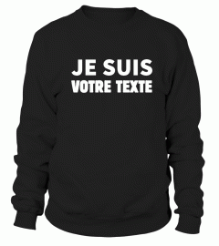 JE SUIS CHARLIE (PERSONNALISABLE)