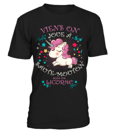 Viens on joue à saute-mouton avec ma licorne | Cadeau T-Collector®