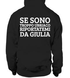 personalizzabile - SE SONO TROPPO UBRIACO RIPORTATEMI DA XXXX