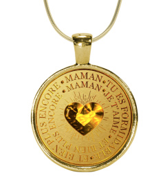 Bijou Pendentif Maman tu es formidable et bien plus encore. Maman je t'aime et bien plus encore | Cadeau T-Collector®