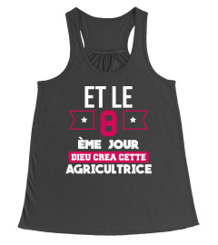 Et le 8 ème jour dieu créa cette agricultrice | Cadeau T-Collector®