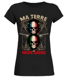 France Italie : Ma Terre Mon Sang | Cadeau T-Collector®