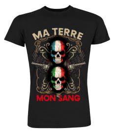 France Italie : Ma Terre Mon Sang | Cadeau T-Collector®