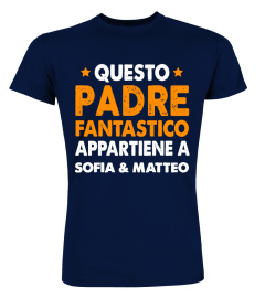 QUESTO PADRE FANTASTICO APPARTIENE A TSHIRT PERSONALIZZATO