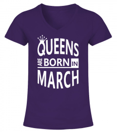 March Born Queens Cool Gift Amazing Birthday Present Woman Lady Girl Wife Grandma Daughter Mom Mother  Awesome Surprise