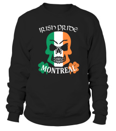 Montreal Irish Pride Skull Shamrock