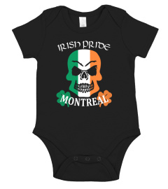 Montreal Irish Pride Skull Shamrock