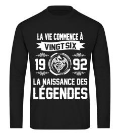 LA VIE COMMENCE À 1992