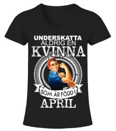 Kvinna Som Är Född I April