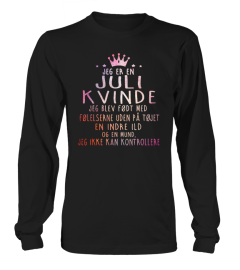 JEG ER EN JULI KVINDE T-SHIRT