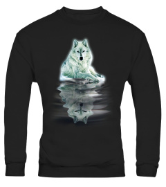 WOLF REFLECTION YOURSELF