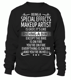 Being a Special Effects Makeup Artist is Easy
