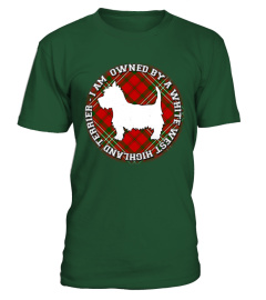 I AM OWNED BY A WESTIE TEE SHIRT