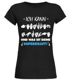 Ich kann Gebärdensprache - T-Shirt Hoodie