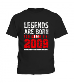 Legends Are born in 2009 tShirt