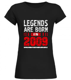 Legends Are born in 2009 tShirt
