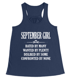 SEPTEMBER GIRL WANTED BY PLENTY HOODIES