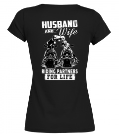 Husband and Wife Riding Partners For Life 2