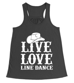 Live Love Line Dance T Shirt